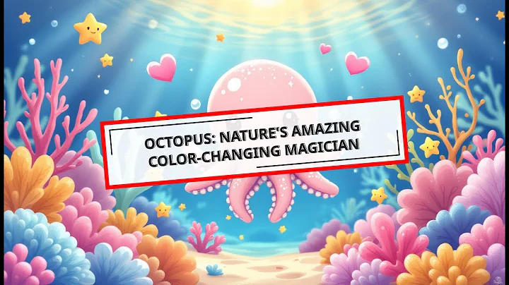 How do octopuses change color and texture?