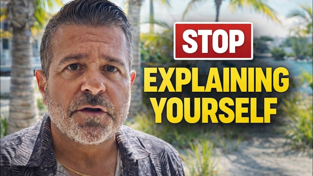 Stop Explaining Yourself (It’s Killing Attraction)