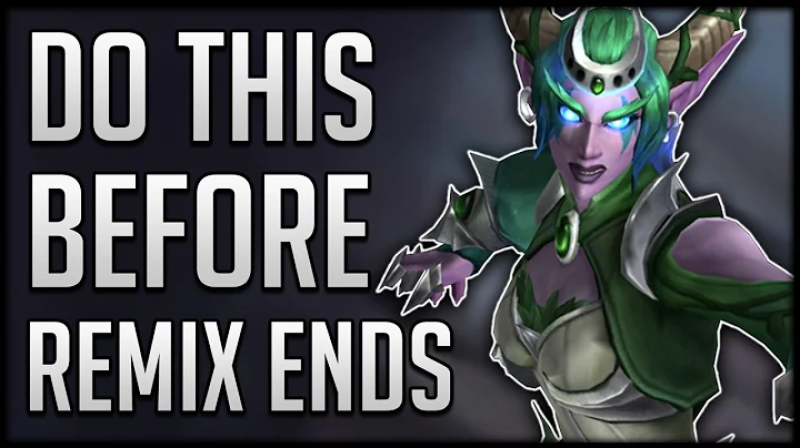 The MOST IMPORTANT Things To Do Before Legion Remix Ends & How To Quickly Earn Every Reward