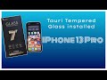 Tauri Temper Glass Installed iPhone 13 Pro