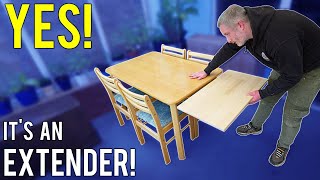 Making a REMOVABLE EXTENSION for a dining table by Rag 'n' Bone Brown 21,804 views 3 months ago 8 minutes, 34 seconds
