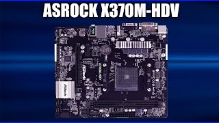 Материнская плата ASRock X370M-HDV