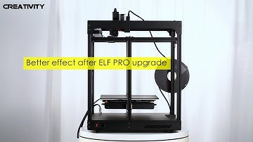 Creativity ELF PRO 3D Printer 30 seconds Official Presentation
