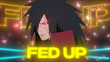 [ FED UP] 😈 MADARA  [ NARUTO ] + (FREE PROJECT FILE)