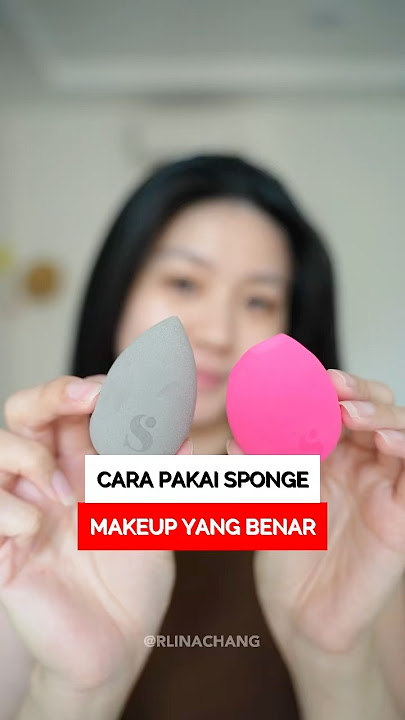 LAKUIN INI KLO PAKE SPONGE MAKE UP YA❤️😁Kamu lebih suka cara yang mana?#ErlinaTips