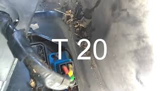 2000 Saab 93 blower motor resistor replacement