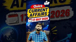 17 May 2026 Quick Current Affairs for MPPSC Exams by Gaurav Sir #mppsccurrentaffairs #mppsc #shorts