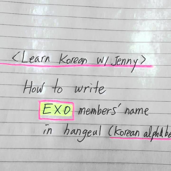 Learn korean   learn hangul   beginners lesson one