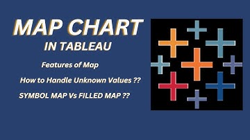Map Chart in Tableau | How to Handle Unknown Values in Maps - Video-8 | Tableau Crash Course