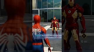 Spider Man 2 Peter Parker taking with Iron Man ? PART 1spider marvel ironman spiderman peter