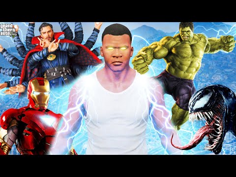 FRANKLIN Became "NEW AVENGER" & Joined Avengers Army With Shinchan And Pinchan | GTA5 AVENGERS