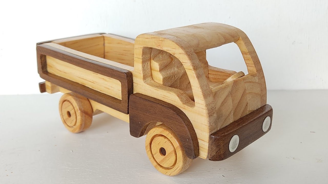 COMO FAZER CAMINHÃO MODELO H100 DE MADEIRA PASSO A PASSO!!