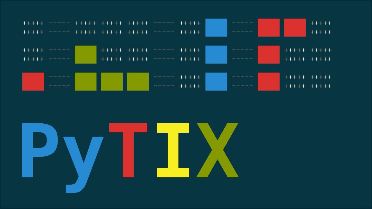 PyTIX, the TIX LED clock in terminal in Python YouTube