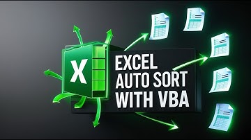 فرز تلقائي في Excel بمجرد تغيير أي خلية! VBA شرح كامل