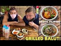 TAGUM CITY FILIPINO FOOD TRIP - Brit and Canadian Eating Philippines EXOTIC GRILLED BALUT!