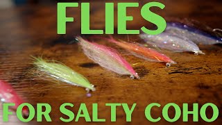 Picking Saltwater Coho Flies For Casting Or Trolling
