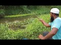 Best Hook Fishing|Catching The Fishes In Small Hook Gal We Used Earth Worms To Catch Those Fishes