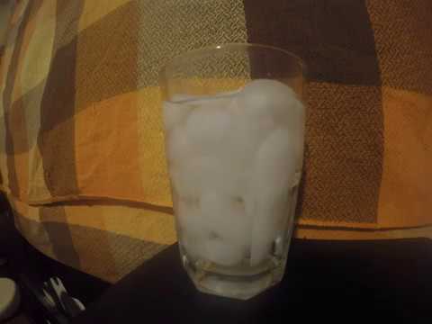 Gopro Time Lapse Ice Melting In A Cup Of Water Youtube