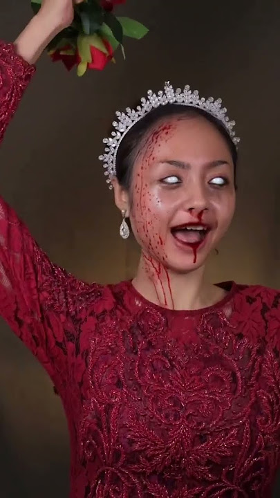 MAKEUP HOROR BERUBAH JADI CANTIK #makeuptransformation