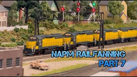 Railfanning in HO at NAPM Model Railroad Club Part 7