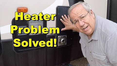 Air blows cold but RV furnace doesn