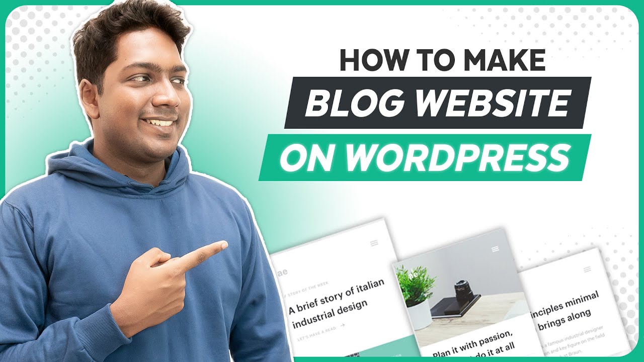 ⁣How to Make a Blog Website on WordPress | Complete Tutorial 2023