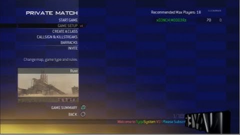 Modern Warfare 2: TyqaSystem