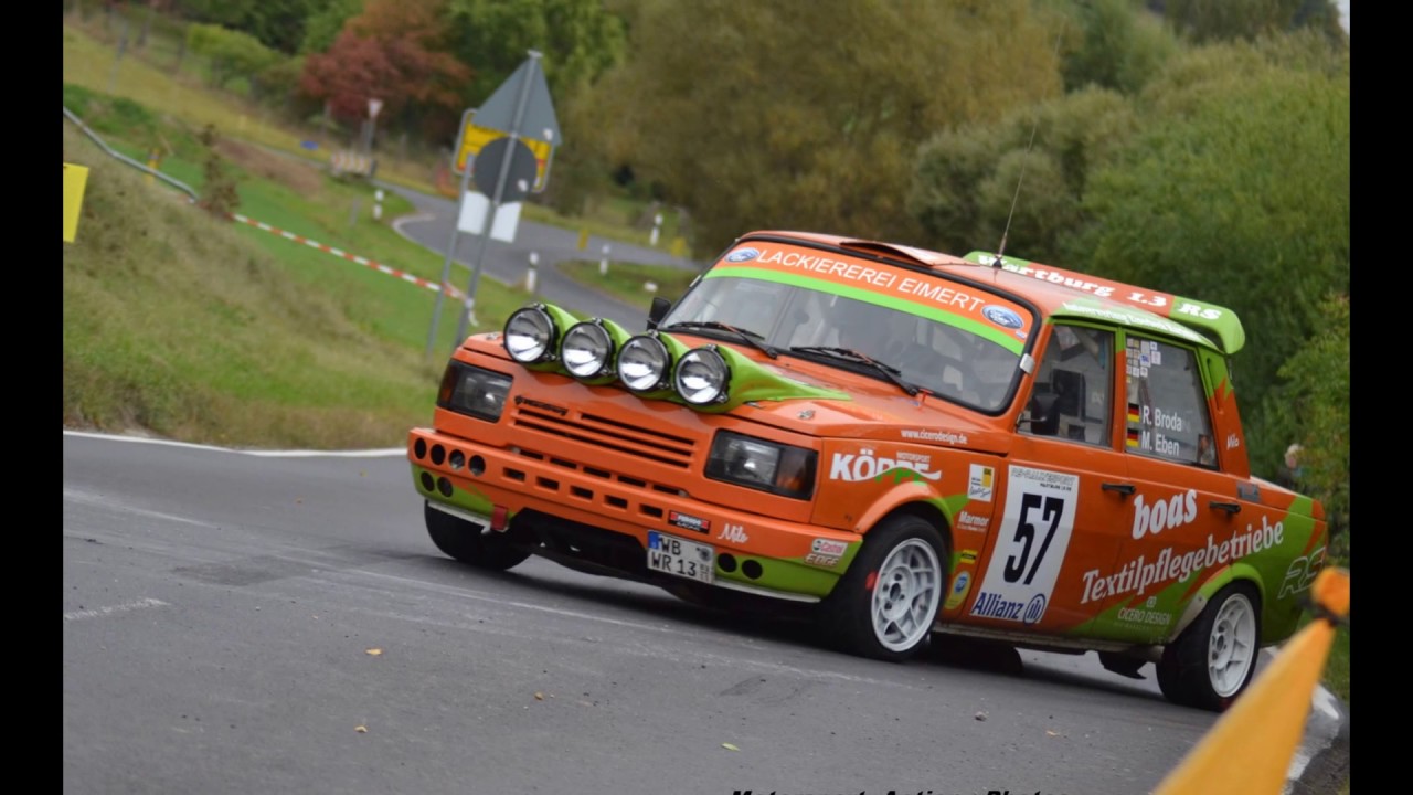 Wartburg bei der 17. Rallye Race Gollert Diashow YouTube