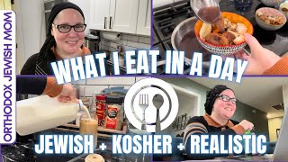 What I Eat in a Day as a Kosher Orthodox Jew | Orthodox Jewish Mom (Jar of Fireflies)