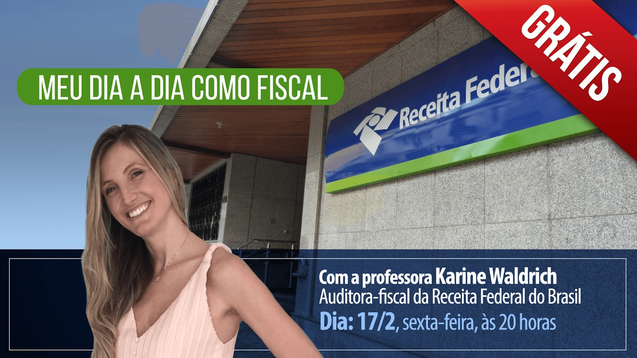 Conheça a rotina de um auditor-fiscal da Receita Federal! Inicial de R$ 20  mil + bônus (R$ 7,5 mil)!