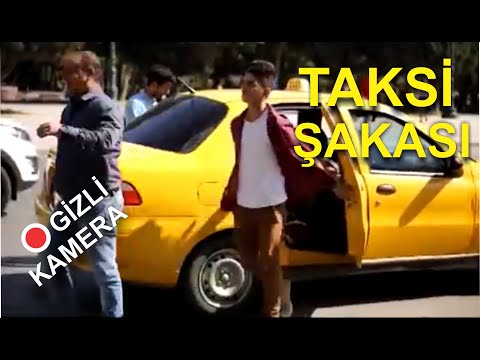 TAKSİ İLE DALĞA GEÇMEK - GİZLİ KAMERA ŞAKASI / TAKSİYE BİNİB DÜŞME DENEYİ / PRANK