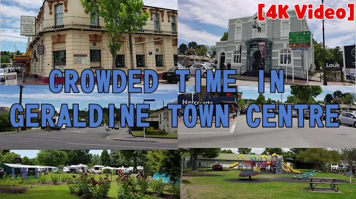 [4K] Crowded time in Geraldine, NZ (The HEART OF S...