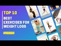 Top 10 best exercises to lose weight  & Cure PCOD 100 % | Calorie Burning Workouts