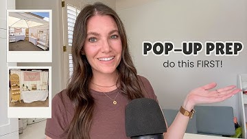 How to Prepare for a Pop-Up Event: Step-by-Step Tips for Success