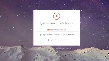 HelloID: Link to other system on login page Product Update 4.0 - Identity as a Service