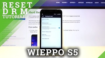 How to Reset DRM on WIEPPO S5 - Remove All Licences