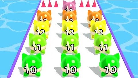 Marble Run 3D-Color Ball Race - All Levels Gameplay Walkthrough Part 6 Max Lvl 66-76