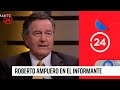 Roberto Ampuero en El Informante: "Evo Morales evita quedar como perdedor" | 24 Horas TVN Chile