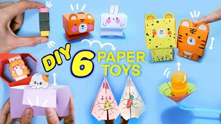6 DIY Moving Crafts Ideas with Paper (Origami Easy)