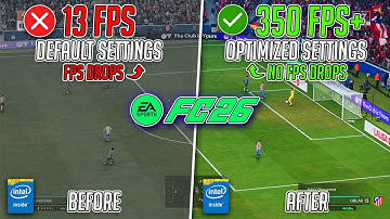 BEST PC Optimization Settings Guide For EA SPORTS FC 26🔧| Max FPS on ANY PC
