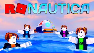 I Made 3 YouTubers Play Subnautica Multiplayer IN ROBLOX!