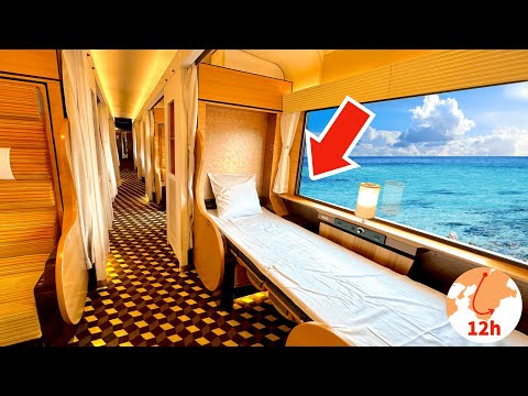 Sleeper Seat di Overnight Train Terbaru Jepang 😴 Perjalanan 12 jam dari Kyoto