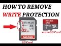 How to remove Write Protection for microSD , SD memory cards 2020(updated)