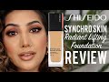 NEW SHISEIDO RADIANT LIFTING FOUNDATION REVIEW & DEMO | AnchalMUA