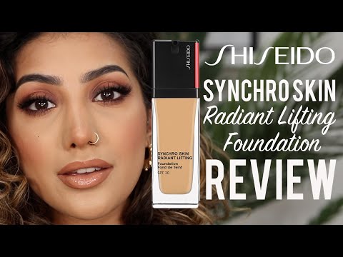 NEW SHISEIDO RADIANT LIFTING FOUNDATION REVIEW & DEMO