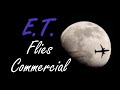 Incredible Video of a Plane Flying in front of the Moon