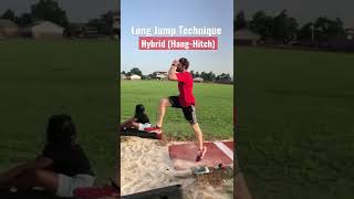 Long Jump Technique || Hybrid (Hang - Hitch Kick) #Trackandfield #Longjump