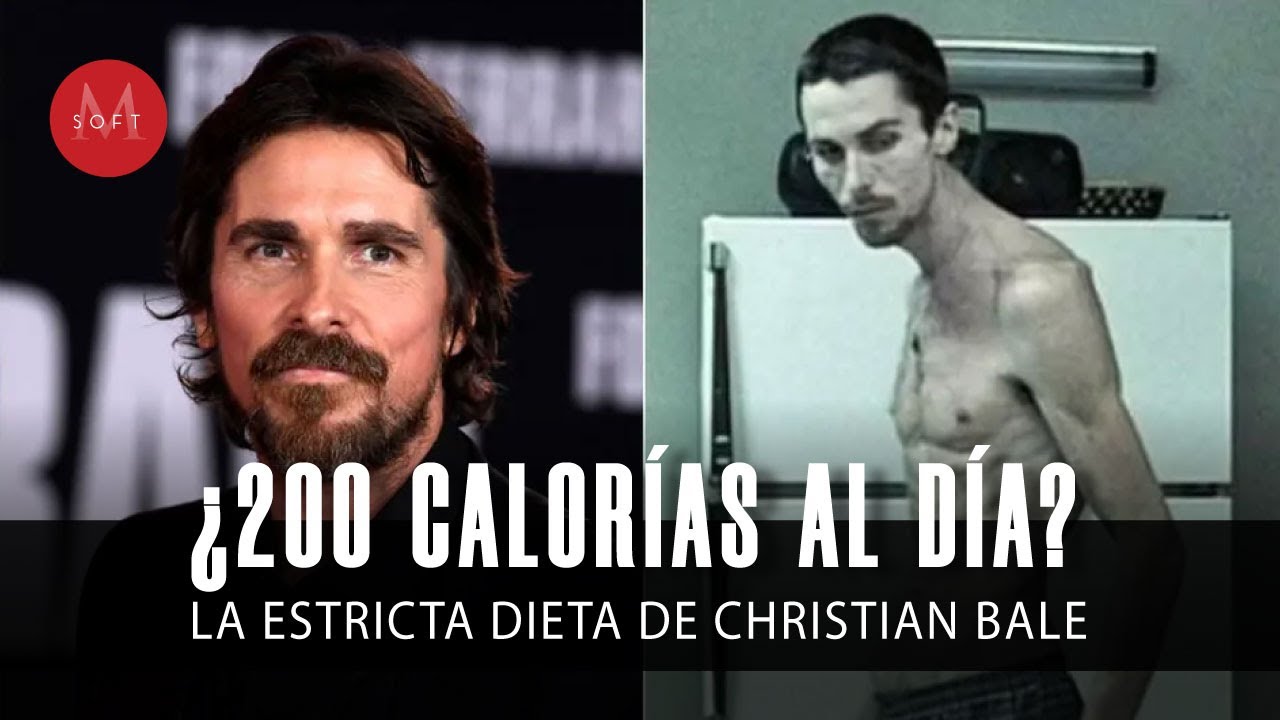 200 calorías al día? La ESTRICTA dieta de Christian Bale para El Maquinista  - YouTube