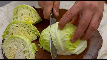 It is very delicious!In winter,you should eat more cabbage!New ways to cook cabbage