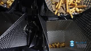 Mars Rapid VFFS Bagger + ELITEWEIGH 16H Weigher Trail Mix and Snacks Packaging (Up to 150 BPM)